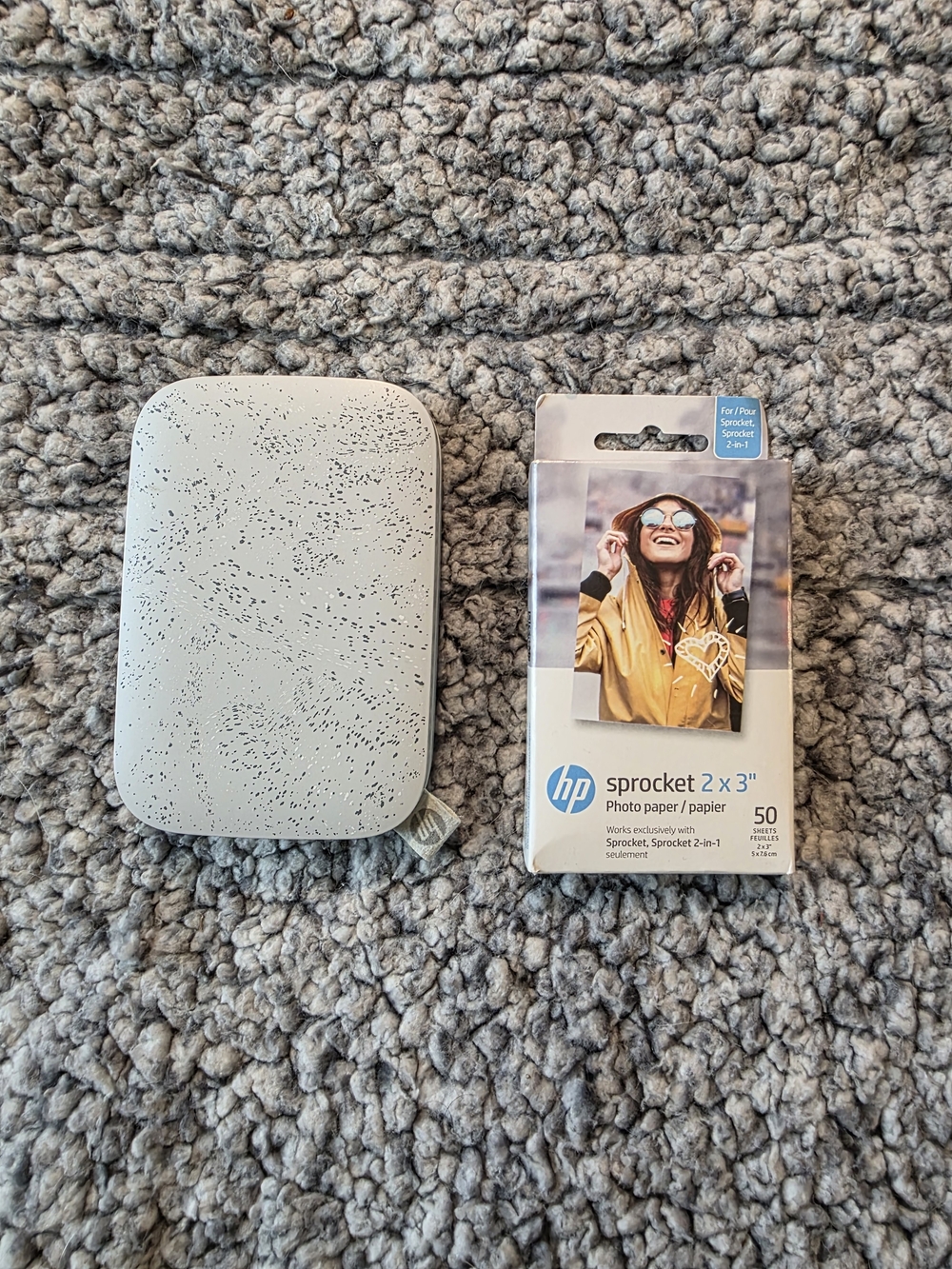 HP Sprocket With Photo Paper